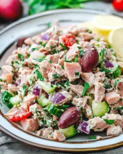10-Minute Mediterranean Tuna Salad