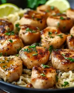 15-Minute Garlic Butter Chicken Bites