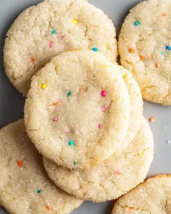 3-Ingredient Easy Sugar Cookies