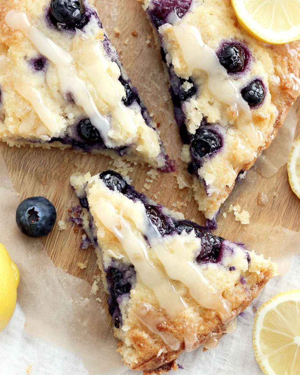 Almond Flour Lemon Blueberry Scones Almond