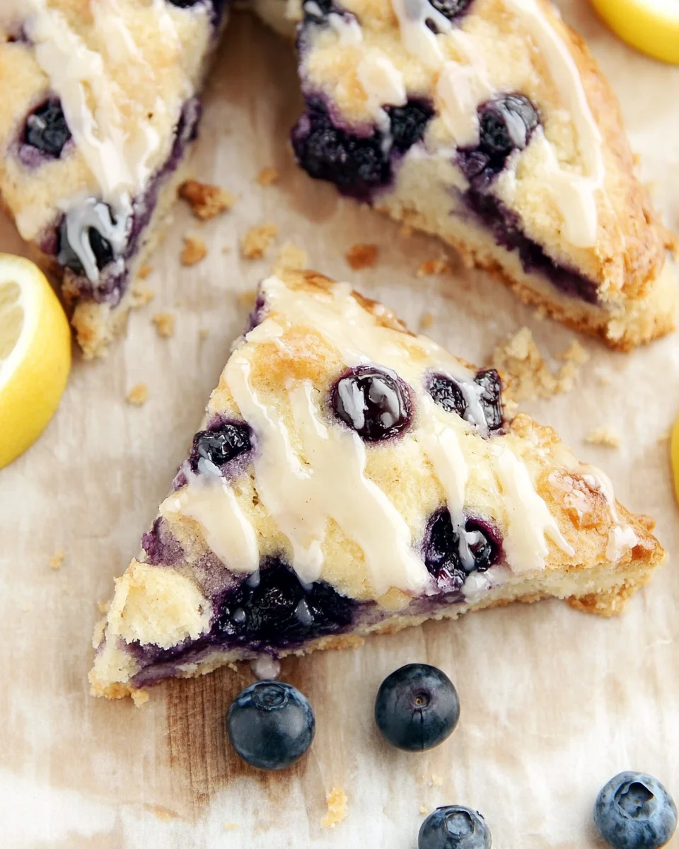 Almond Flour Lemon Blueberry Scones Almond