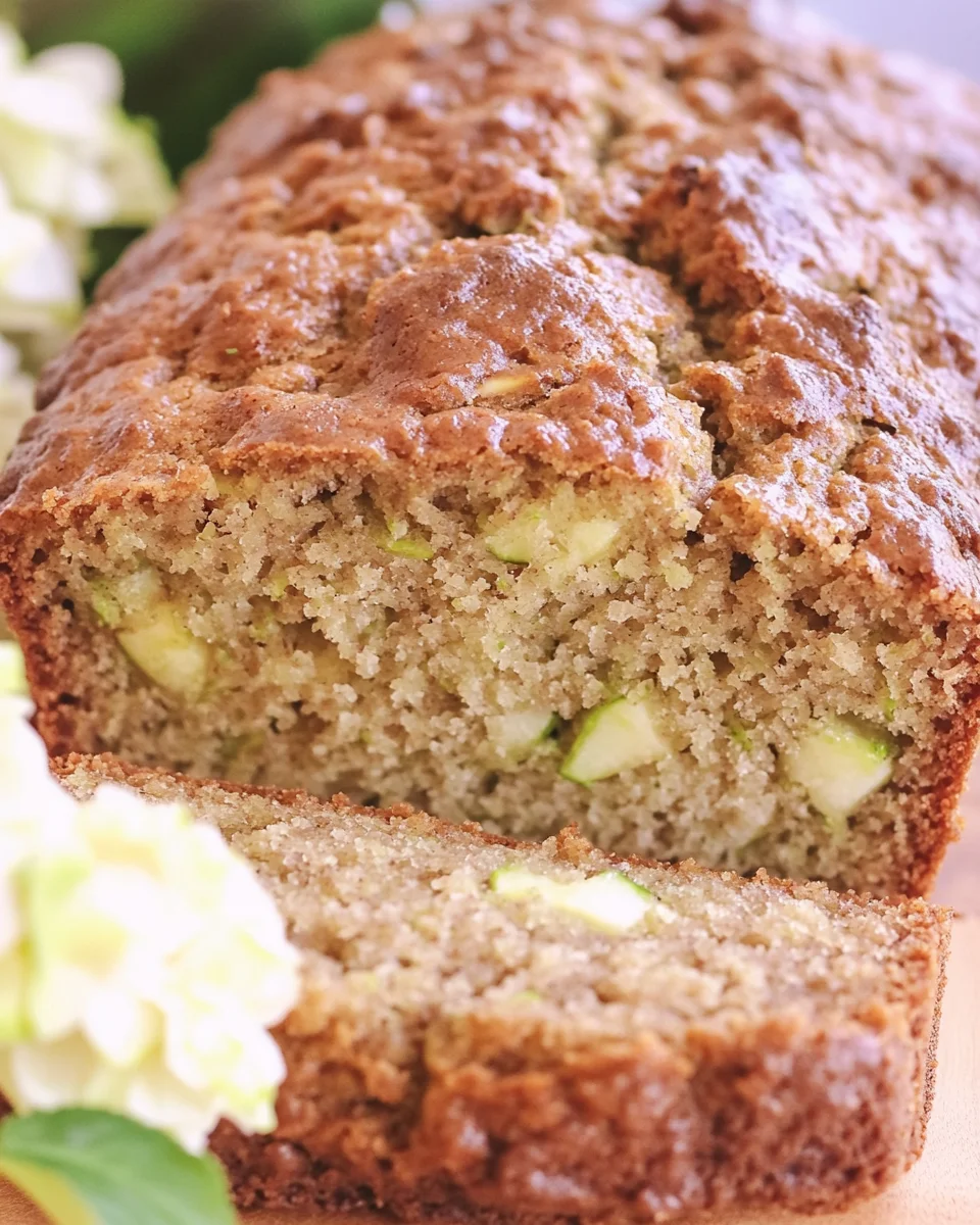 Apple Zucchini Bread Apple
