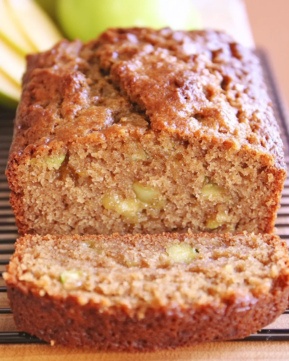 Apple Zucchini Bread Apple