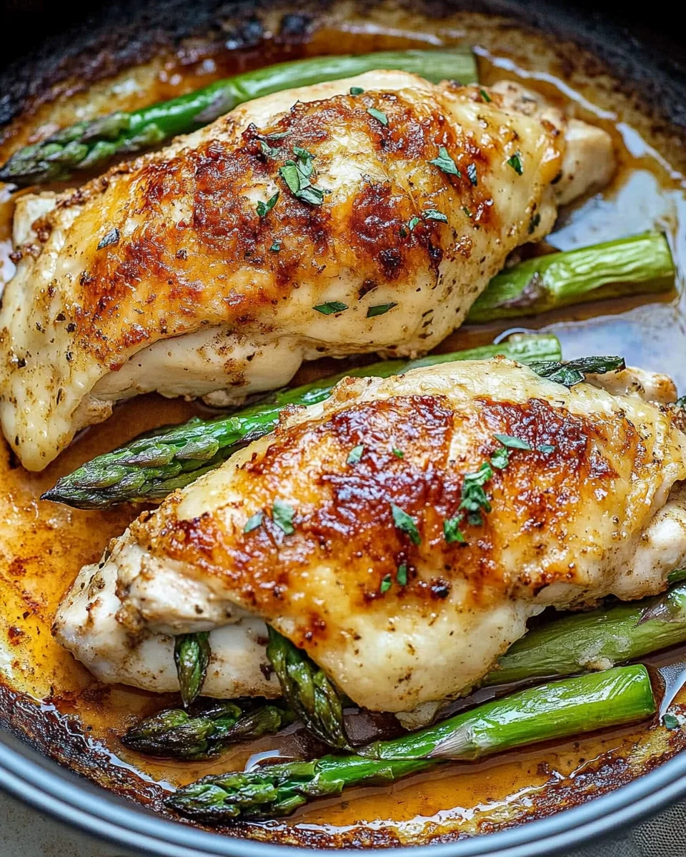 Asparagus Stuffed Chicken Fillet Asparagus Stuffed Chicken Fillet