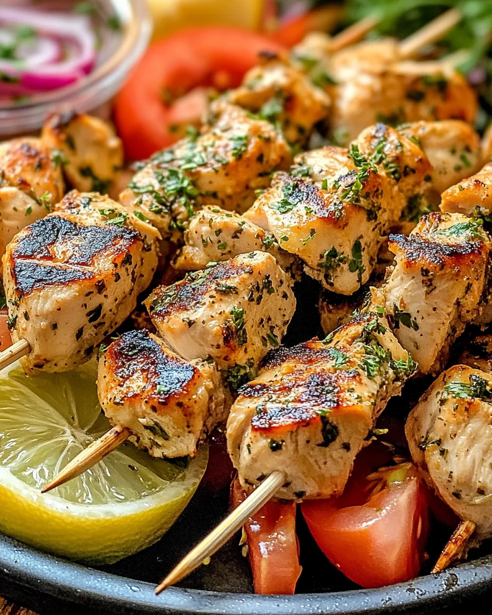 Authentic Greek Chicken Souvlaki Authentic
