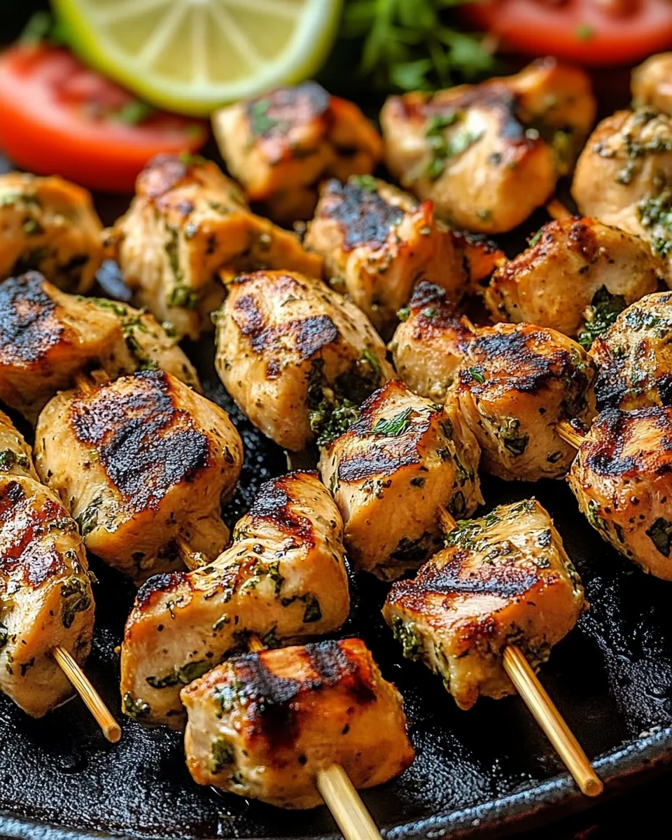 Authentic Greek Chicken Souvlaki Authentic