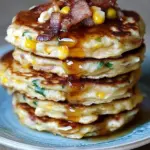 Bacon and Corn Griddle Cakes