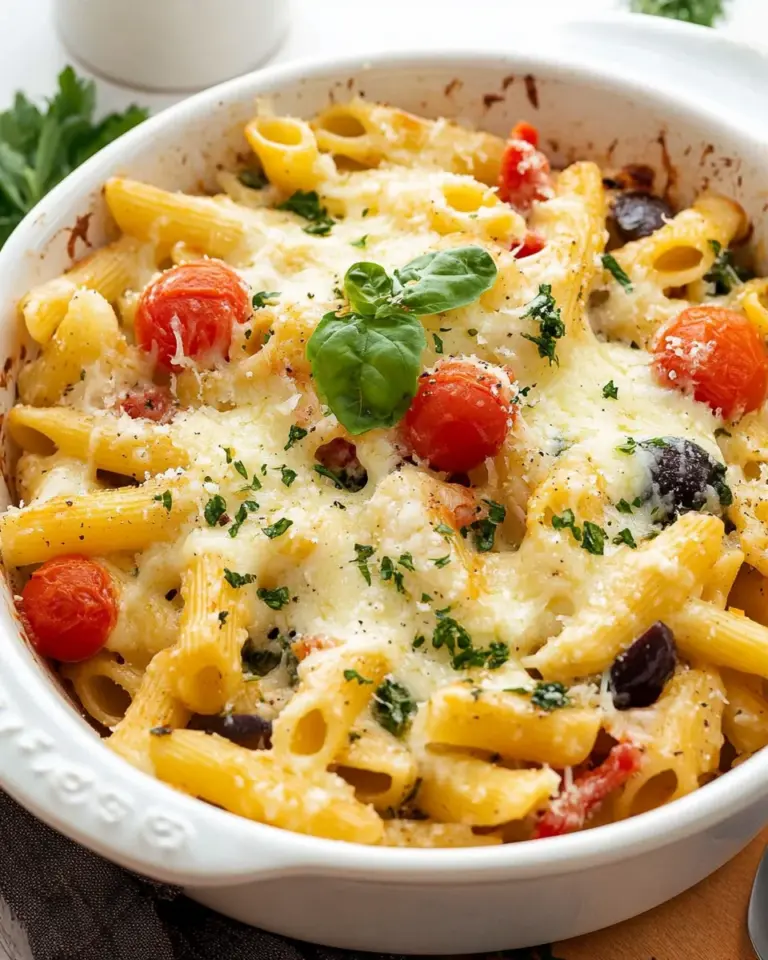 Baked Mediterranean Pasta