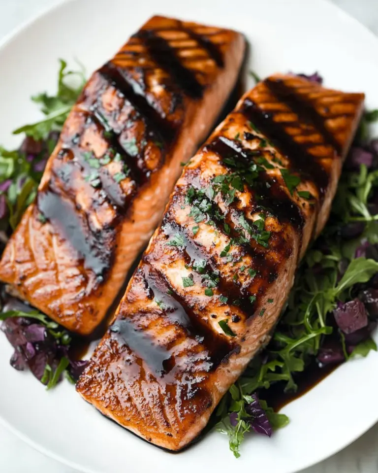 Balsamic Glazed Salmon