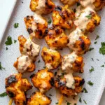 Bang Bang Chicken Skewers