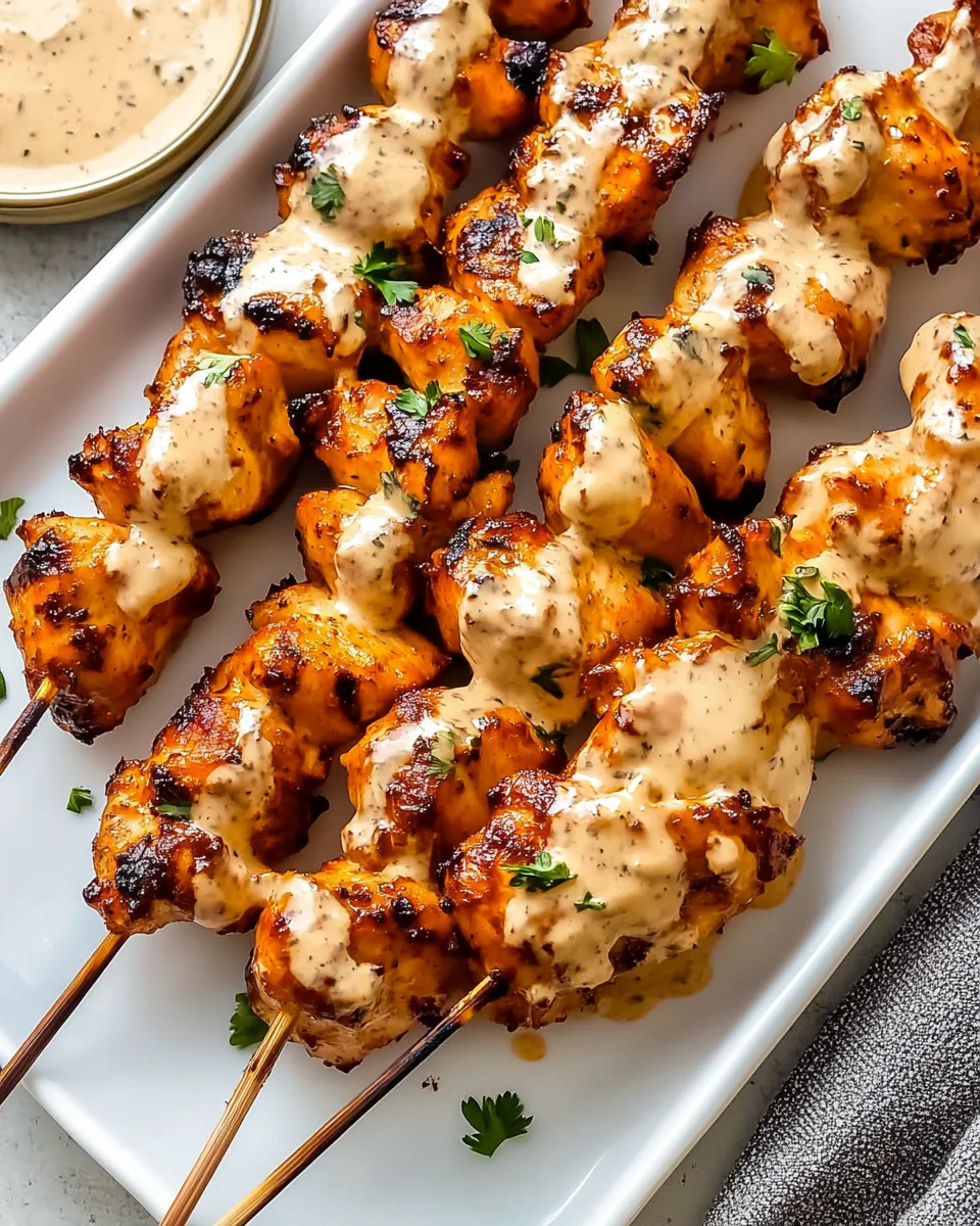 Bang Bang Chicken Skewers Bang
