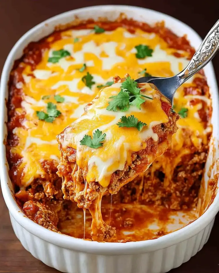 Beef Enchilada Casserole