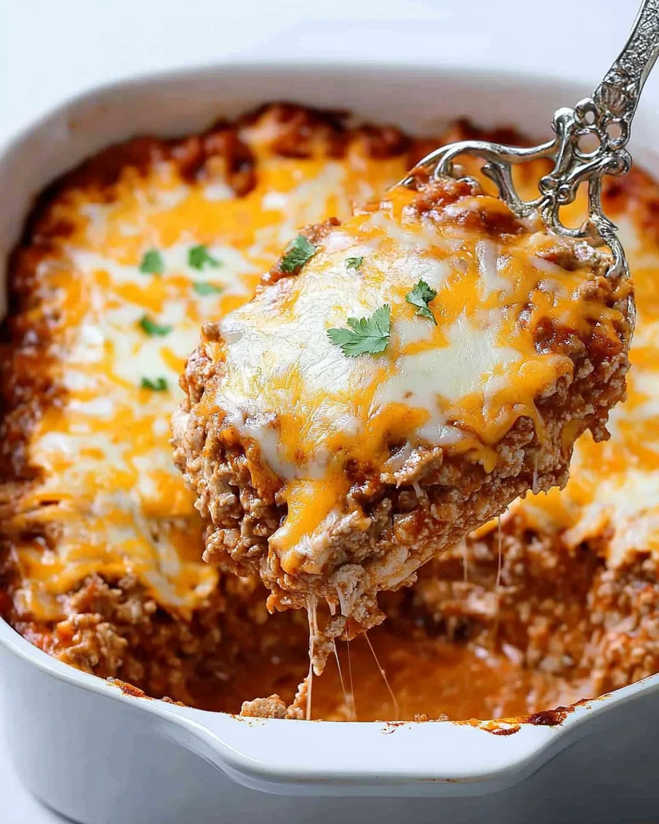 Beef Enchilada Casserole Beef