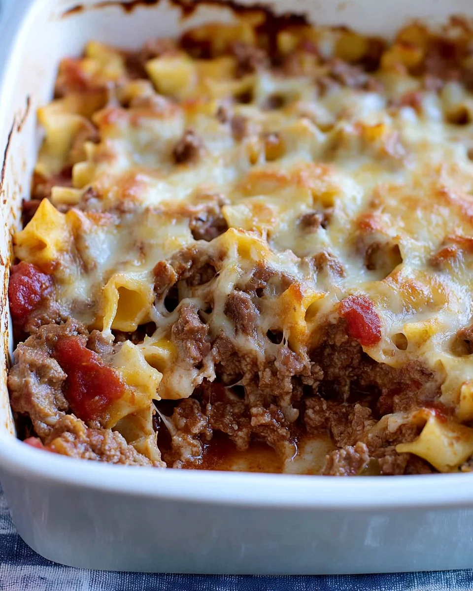 Beef Lombardi Casserole Beef