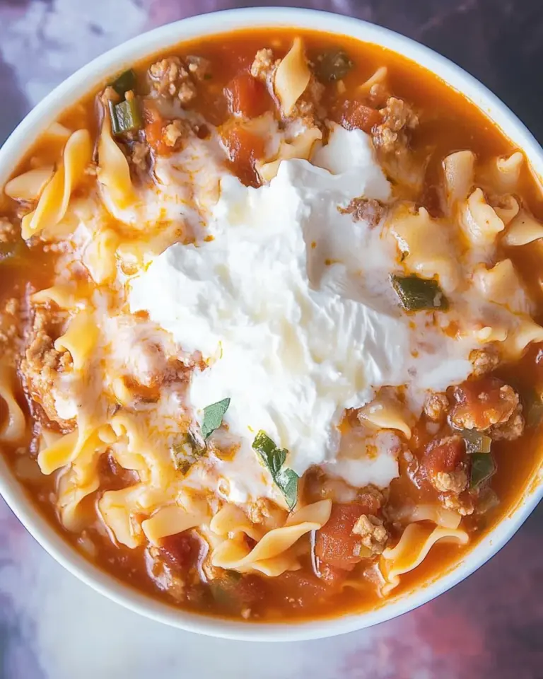 Best Lasagna Soup Recipe