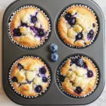 Blueberry Cottage Cheese Muffins