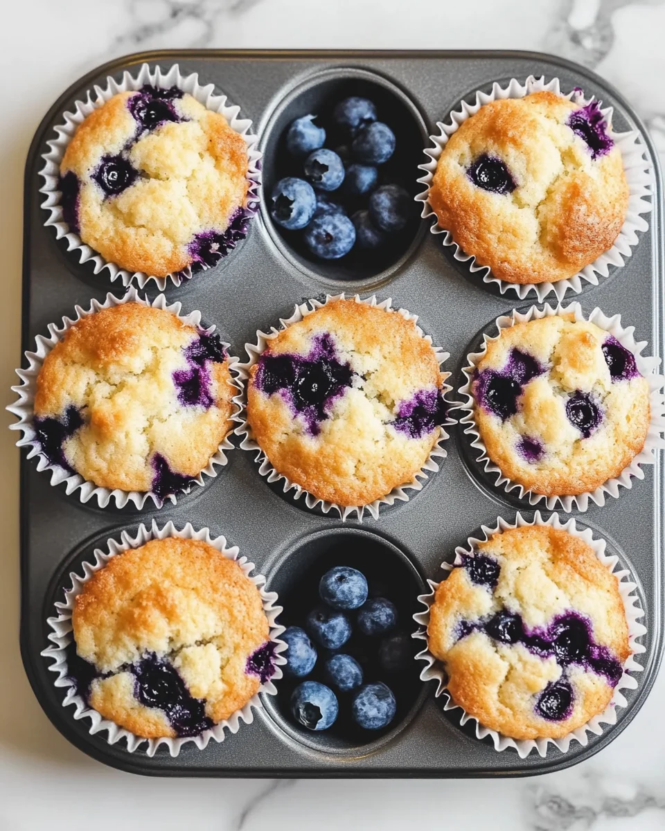 Blueberry Cottage Cheese Muffins Blueberry