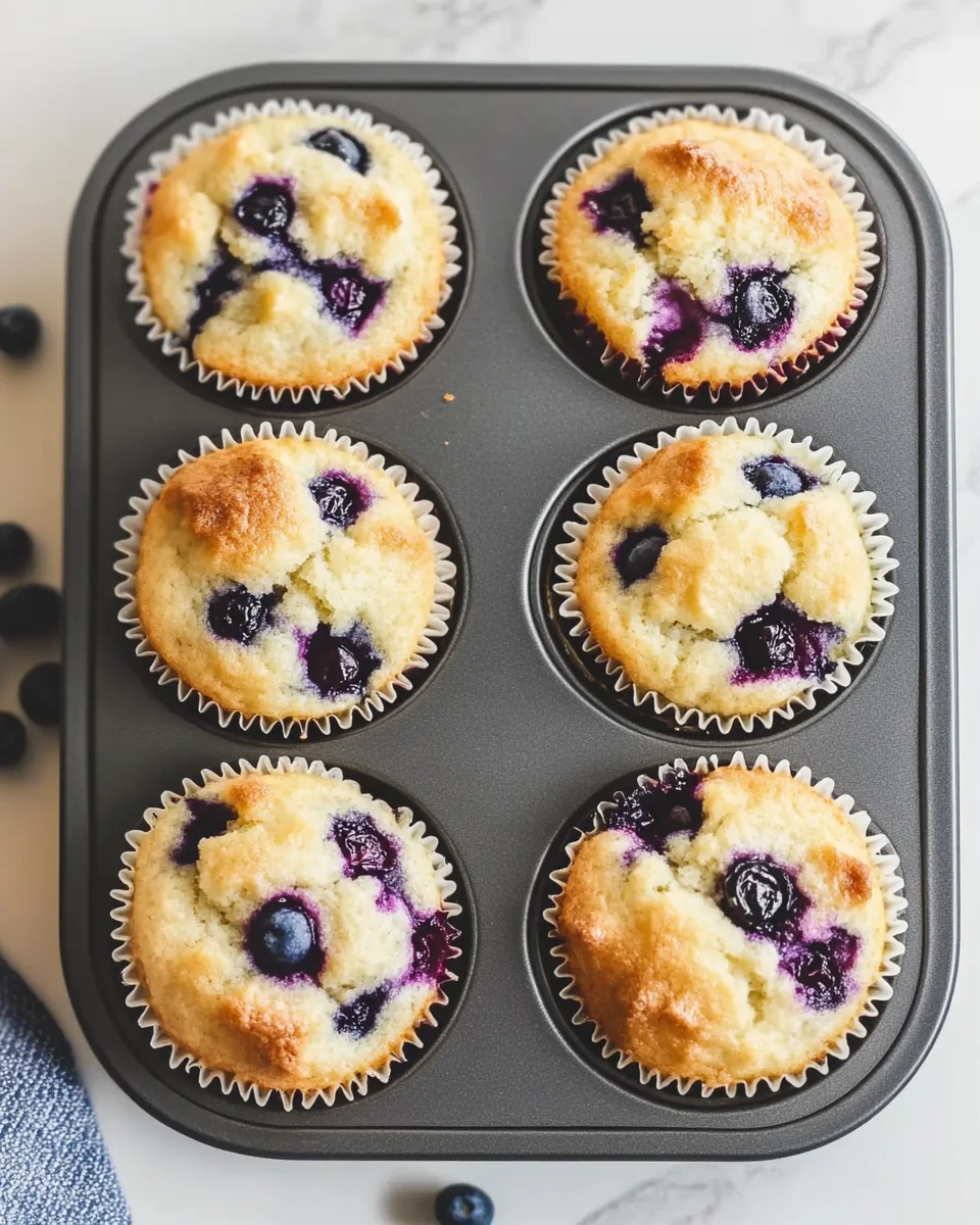 Blueberry Cottage Cheese Muffins Blueberry