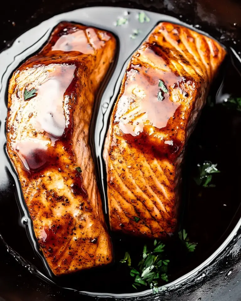 Brown Sugar Glazed Salmon