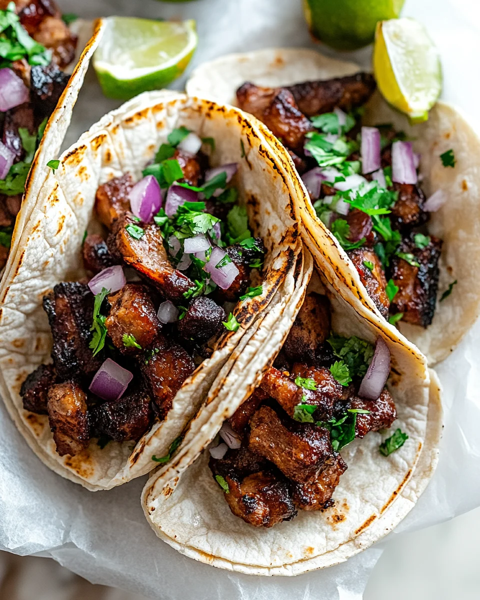 Carne Asada Mexican Street Tacos Carne