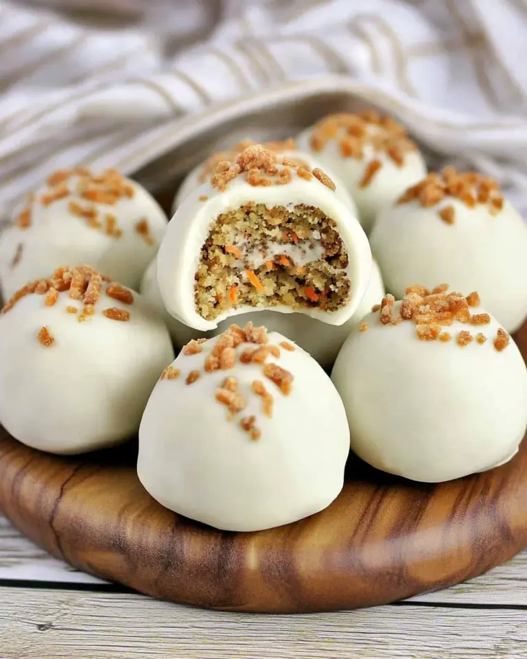 Carrot Cake Ball Truffles