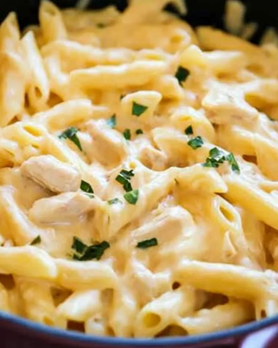 Cheesy Chicken Pasta Cheesy