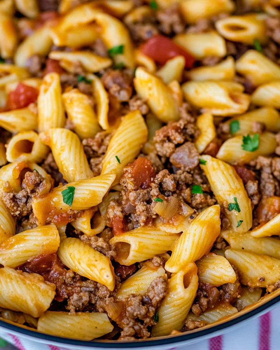 Cheesy Taco Pasta Cheesy Taco Pasta