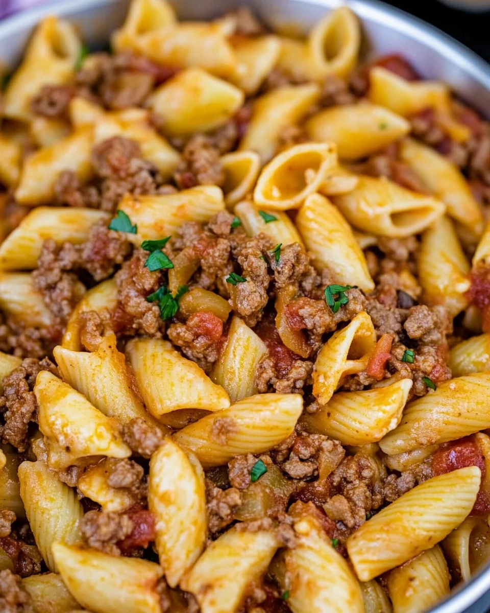 Cheesy Taco Pasta Cheesy