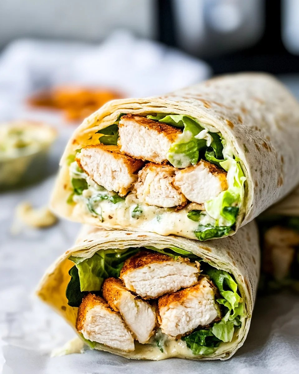 Chicken Caesar Wrap Chicken