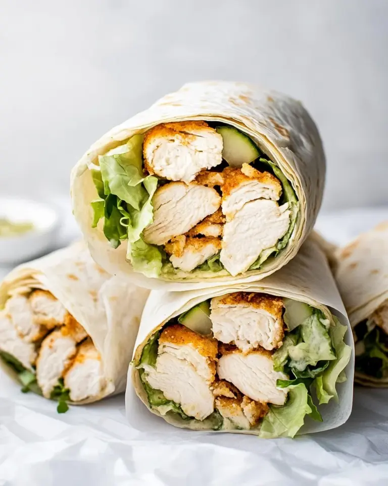 Chicken Caesar Wraps