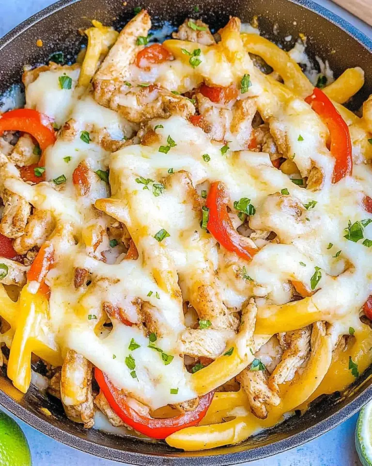 Chicken Cheesesteak Skillet