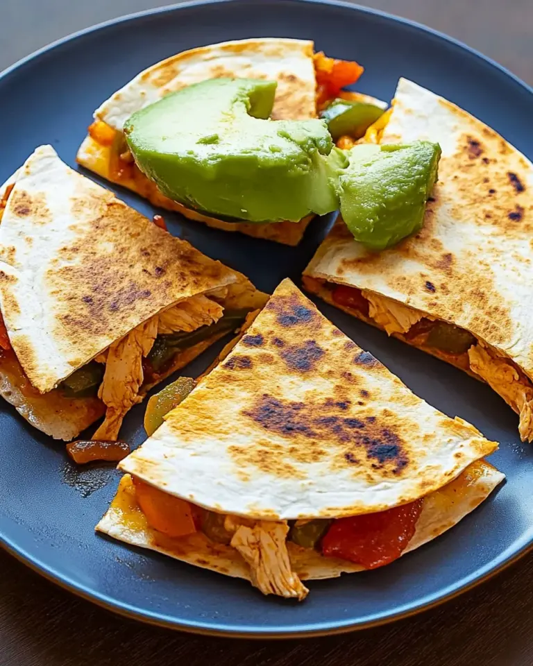 Chicken Fajita Quesadillas