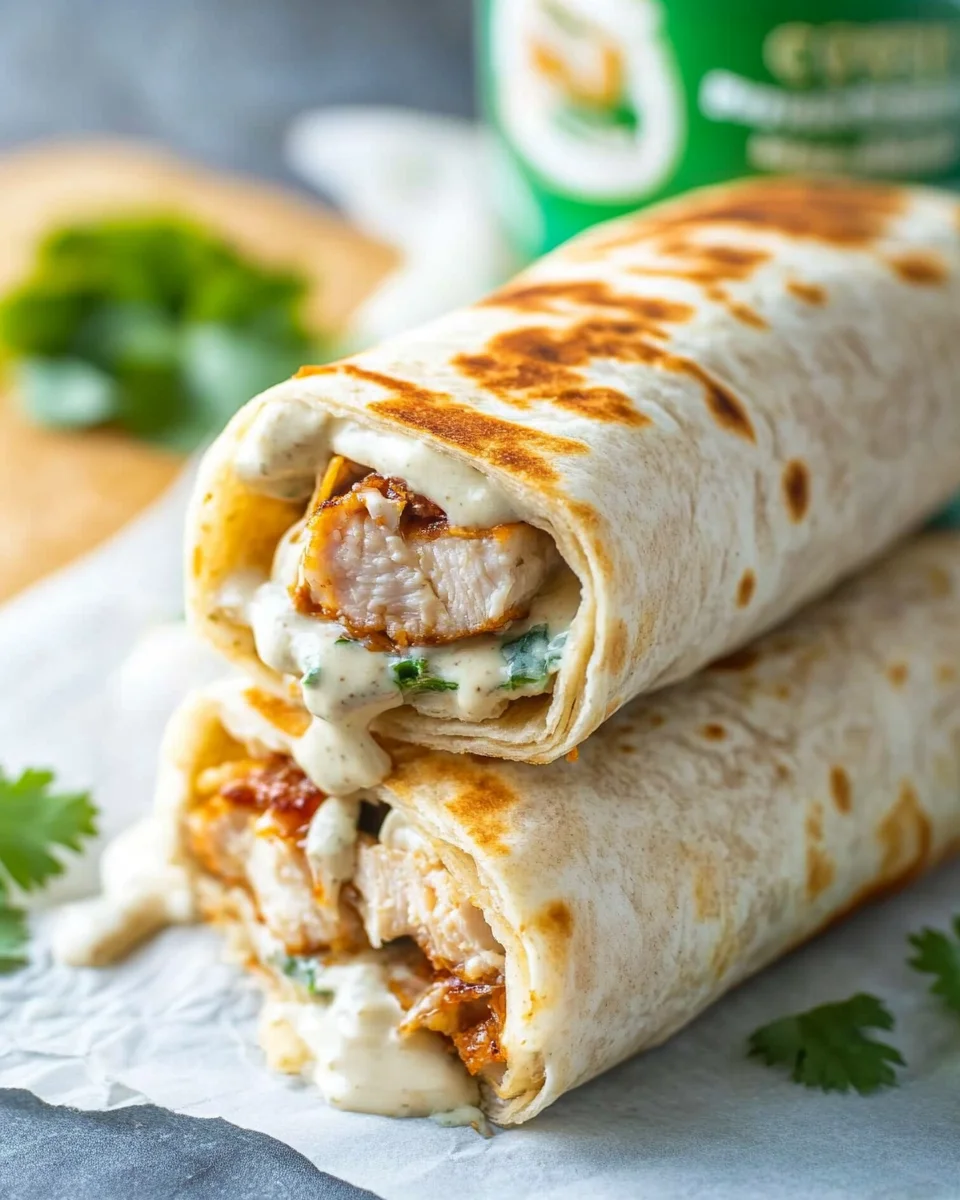 Chicken Ranch Wraps Chicken