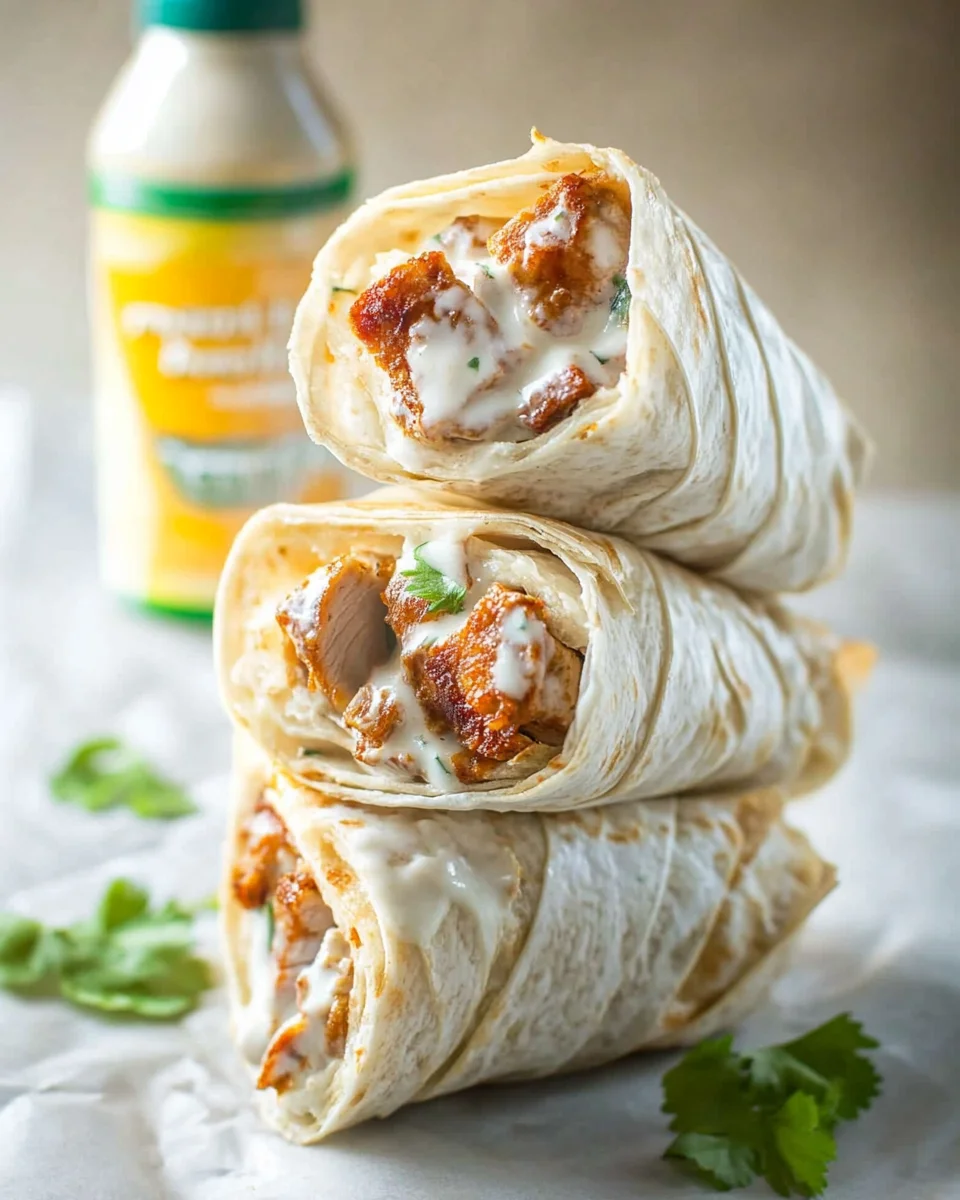 Chicken Ranch Wraps Chicken