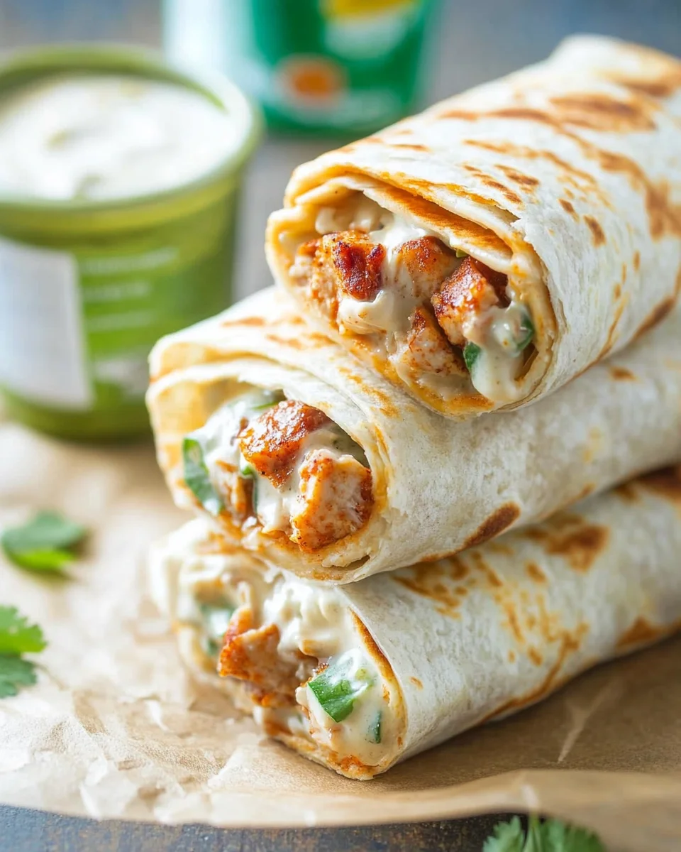 Chicken Ranch Wraps Chicken