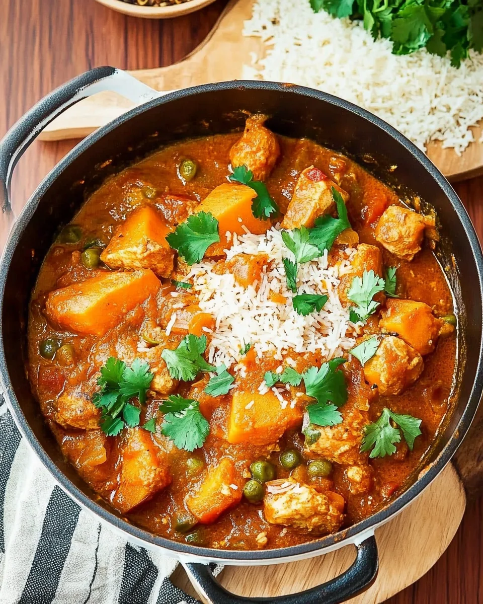 Chicken Sweet Potato Curry Chicken