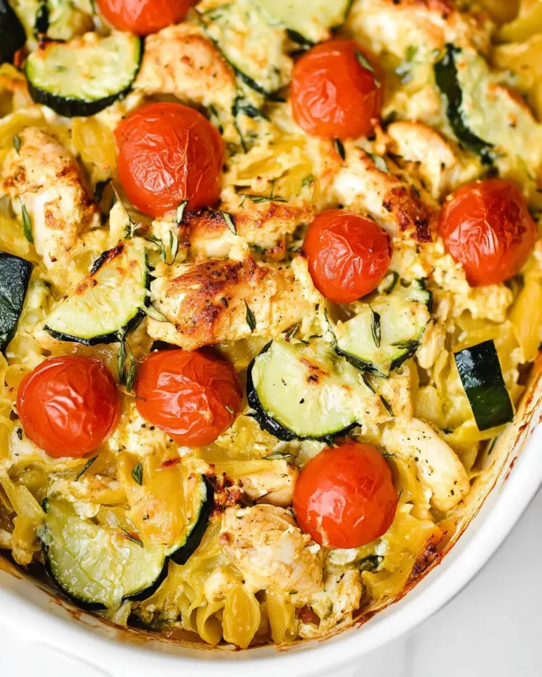 Chicken Tzatziki Casserole