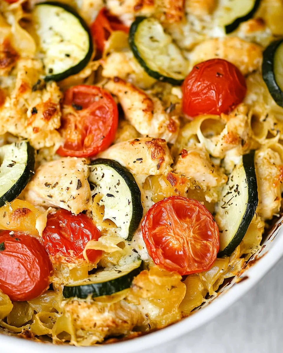 Chicken Tzatziki Casserole Chicken