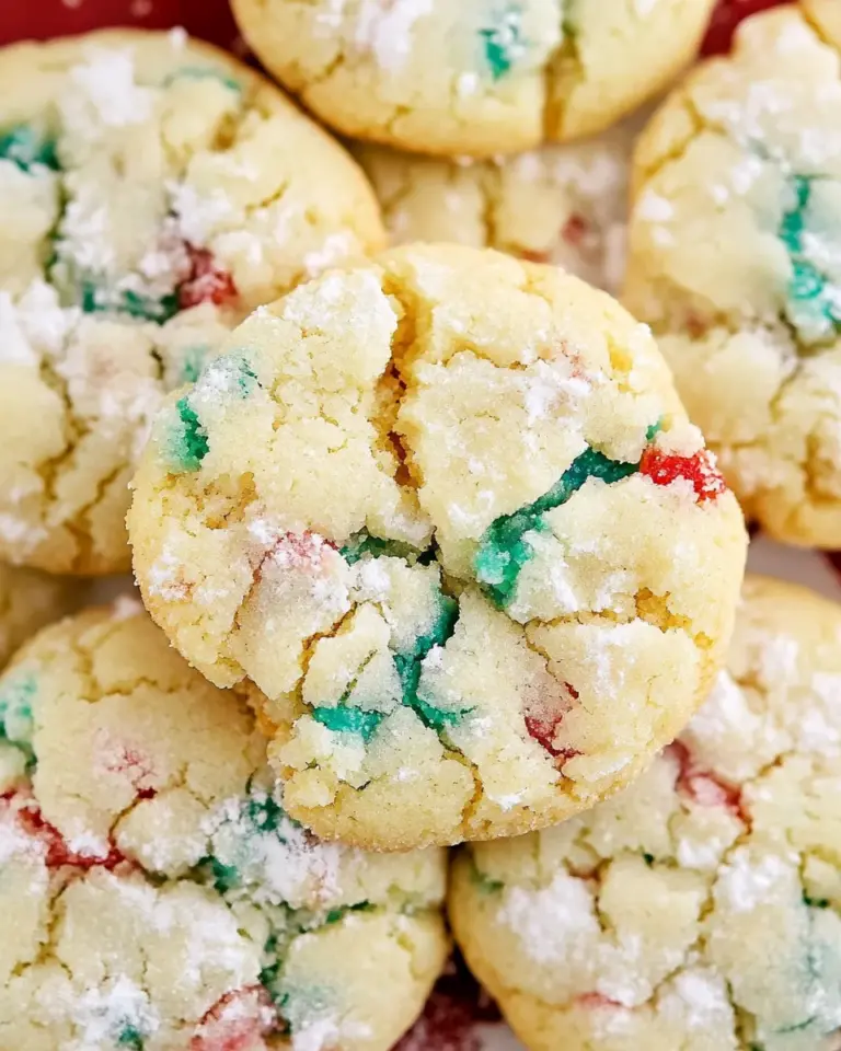 Christmas Gooey Butter Cookies