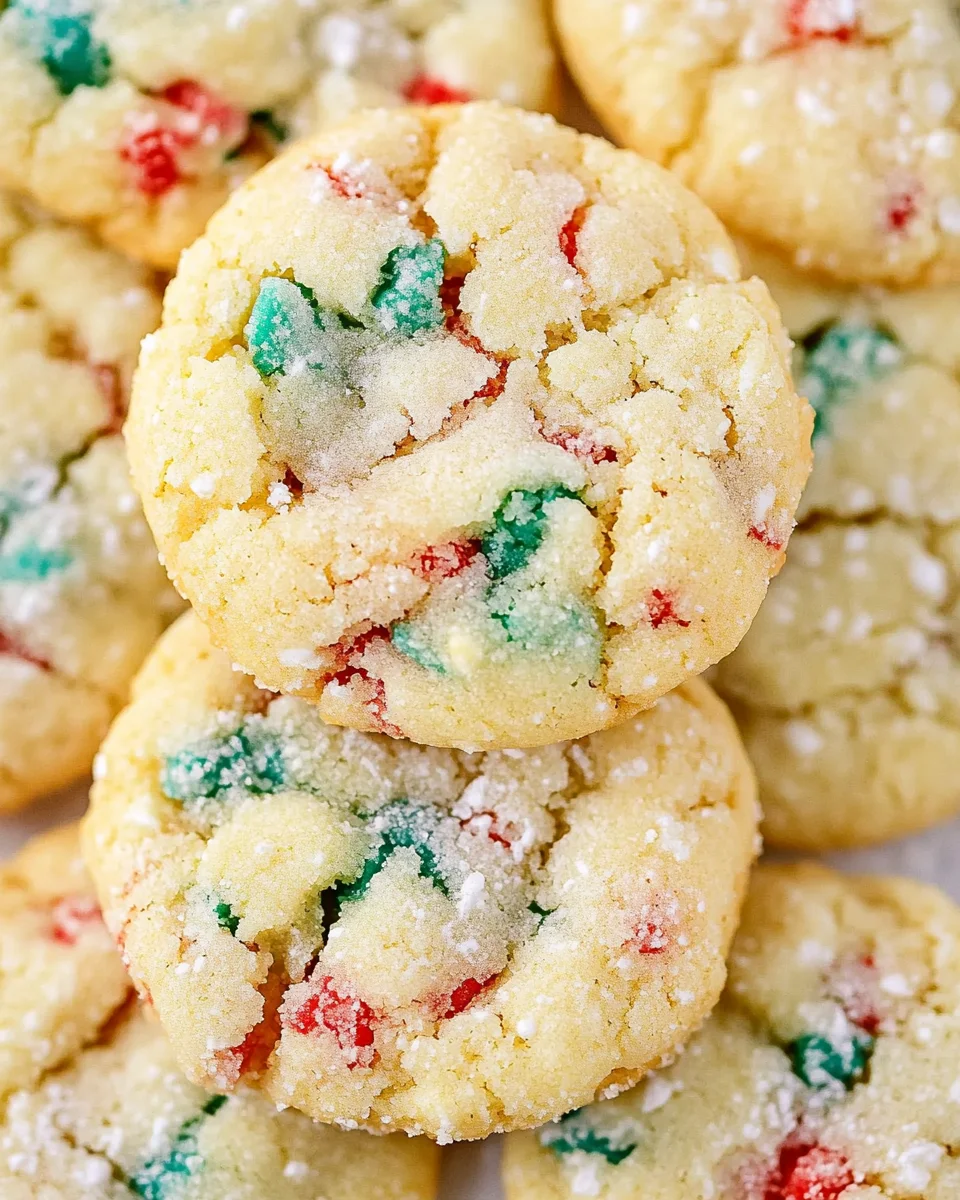Christmas Gooey Butter Cookies Christmas