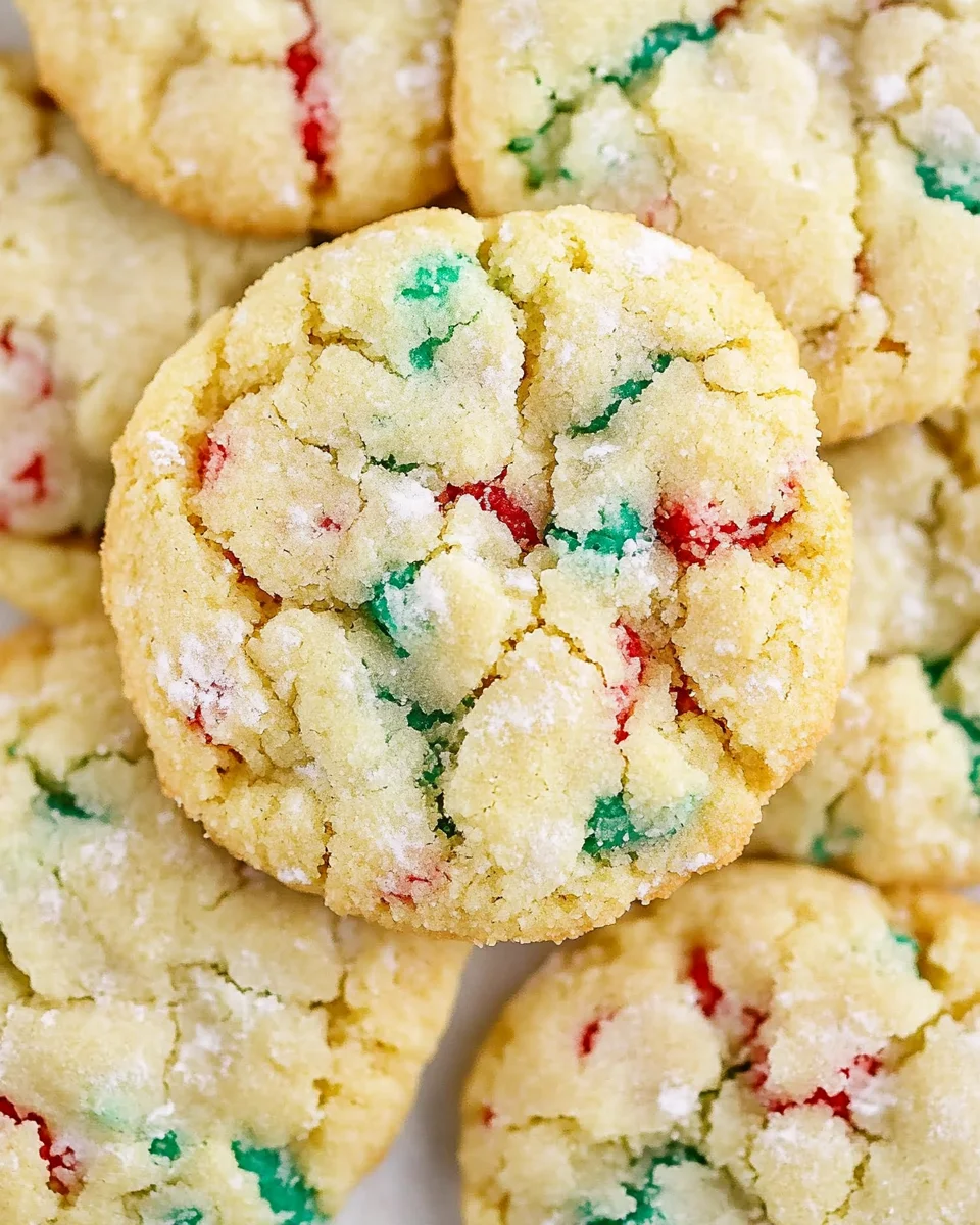 Christmas Gooey Butter Cookies Christmas