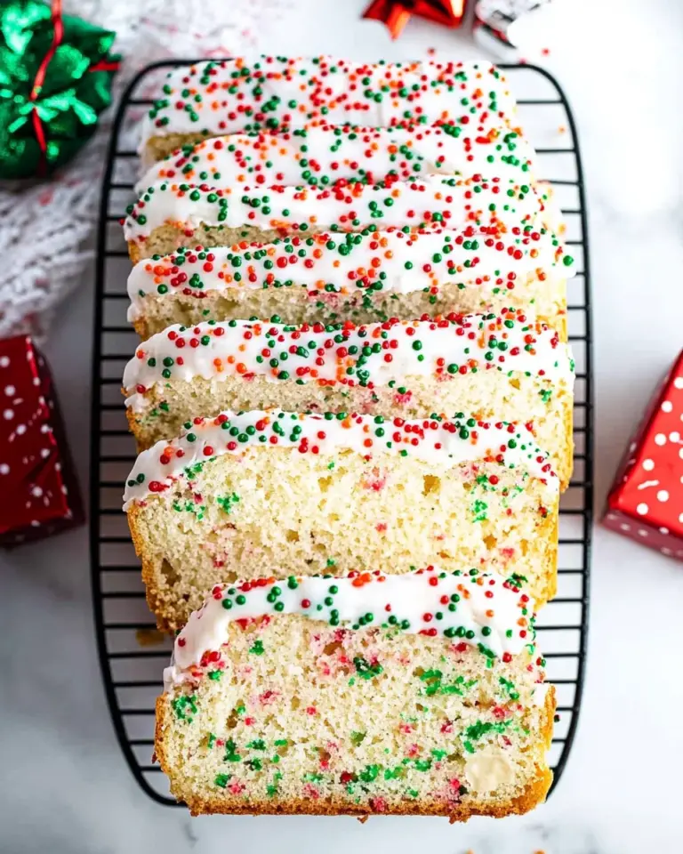 Christmas Sprinkle Buttermilk Bread