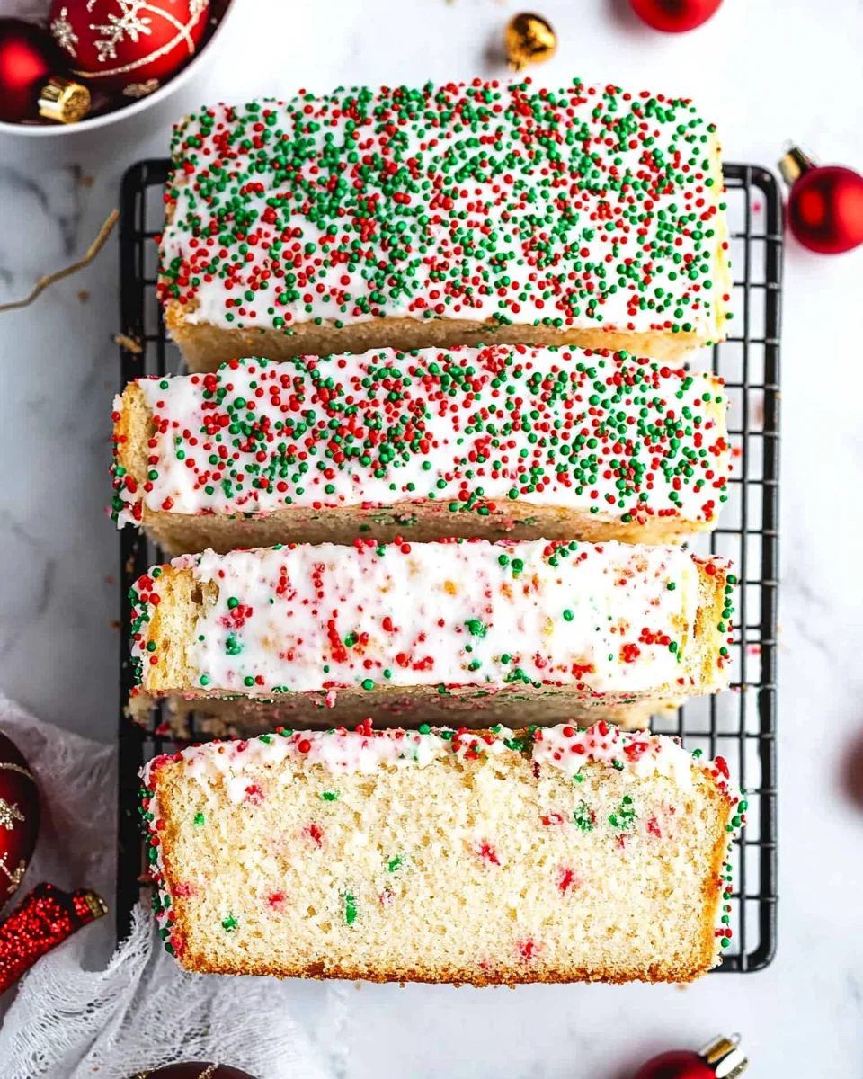 Christmas Sprinkle Buttermilk Bread Christmas
