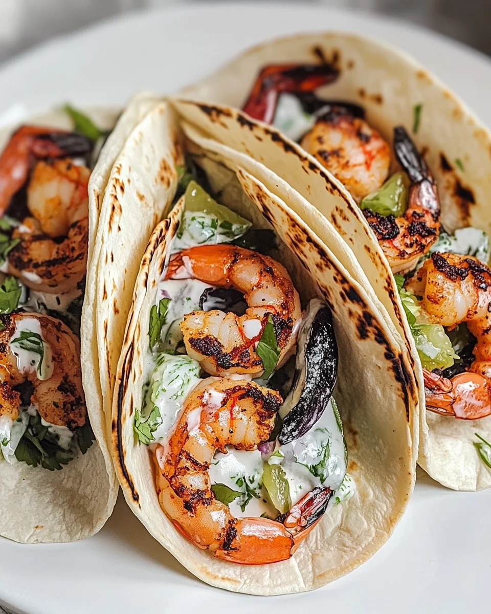 Cilantro Lime Shrimp Tacos Cilantro