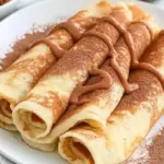 Cinnamon Roll Protein Crepes