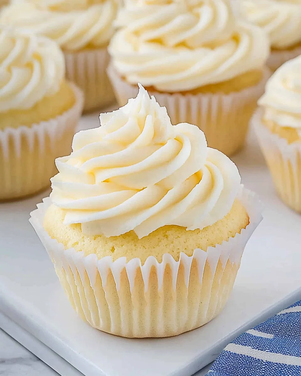 Classic Vanilla Cupcakes Classic