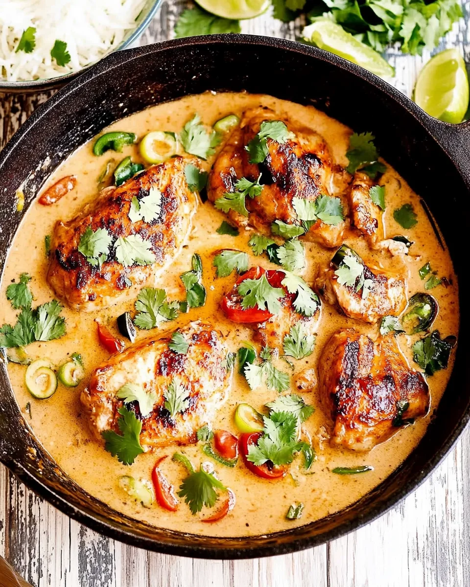 Coconut Milk Chicken Coconut
