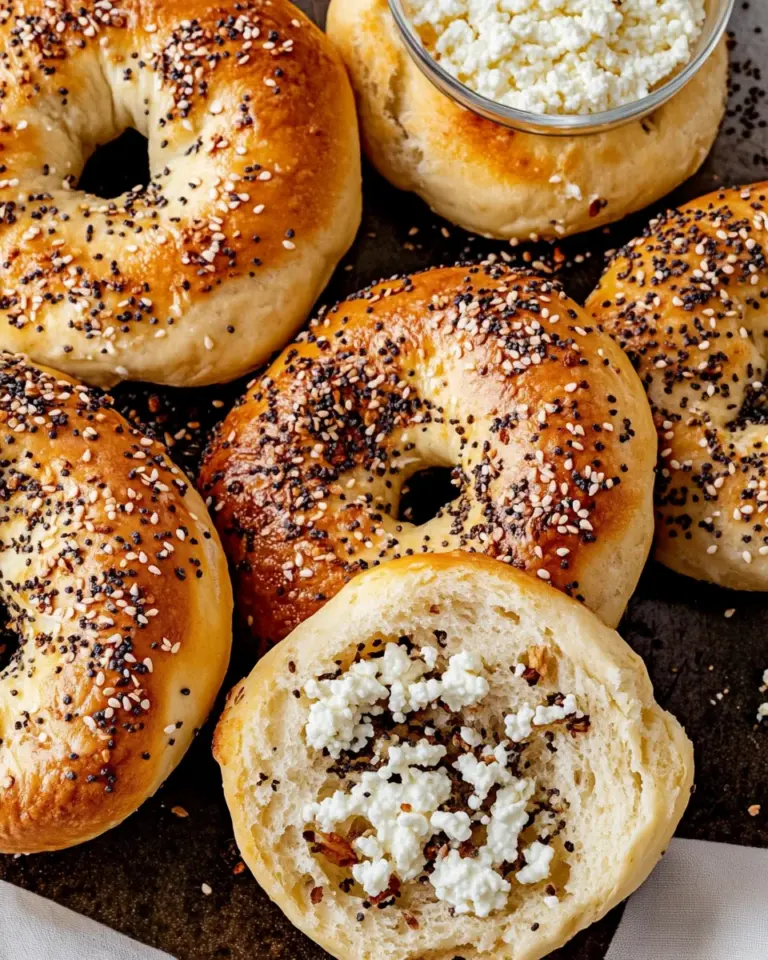 Cottage Cheese Protein Bagels