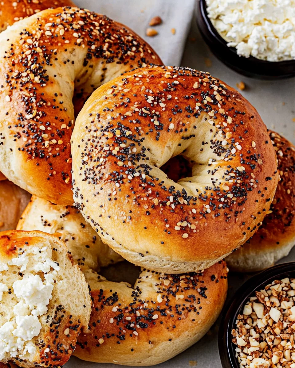Cottage Cheese Protein Bagels Cottage