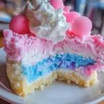 Cotton Candy Cheesecake